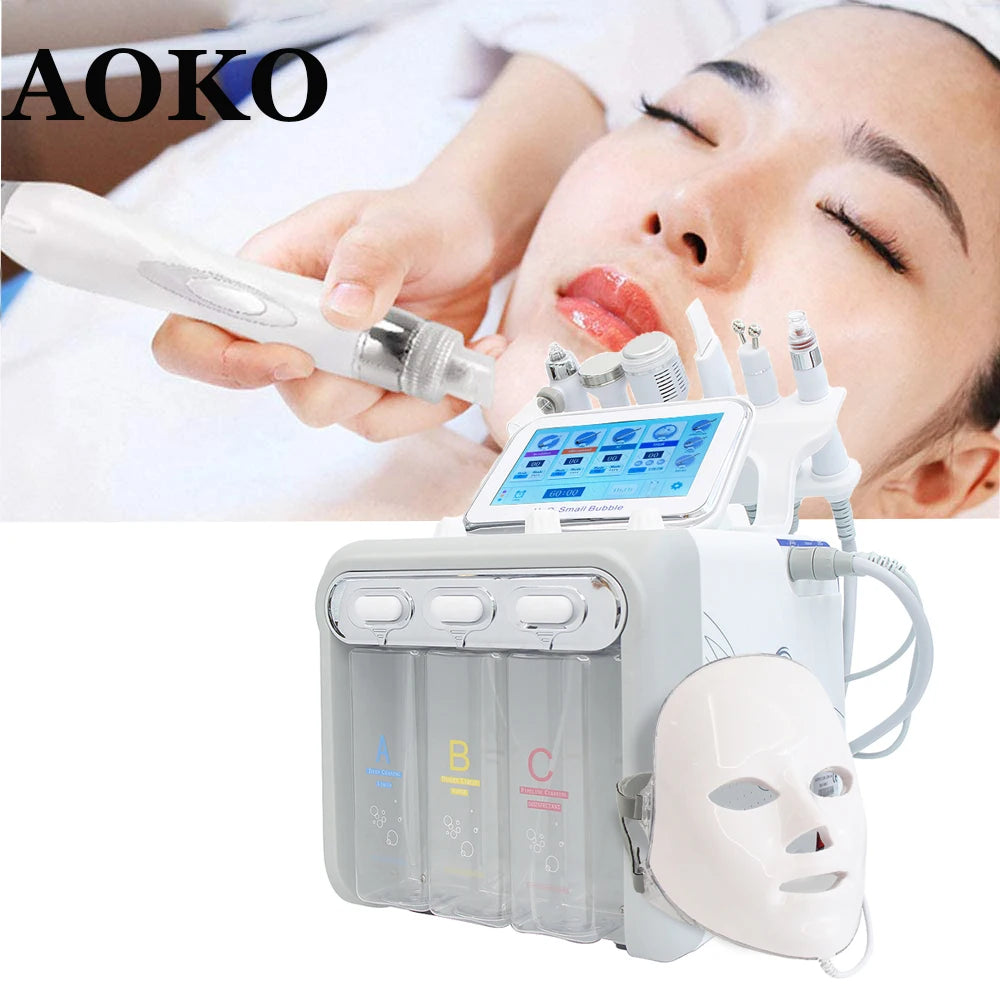 Masque LED 7 Couleurs - Thérapie Anti-Âge Professionnelle