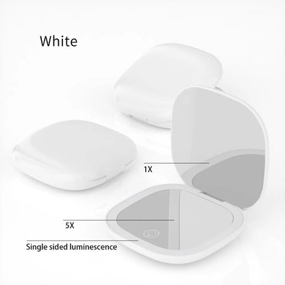 Miroir LED Grossissant - Compact & Rechargeable