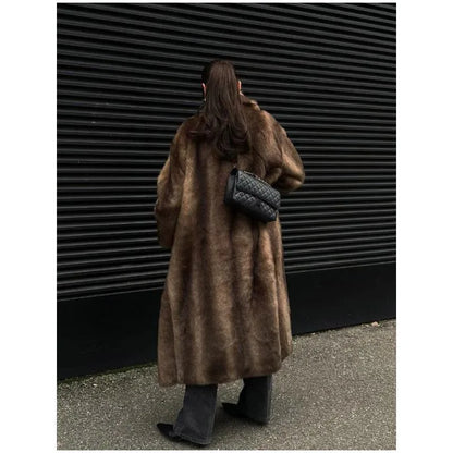 Veste Fluffy Multicolore - Fourrure Longue Haute Rue