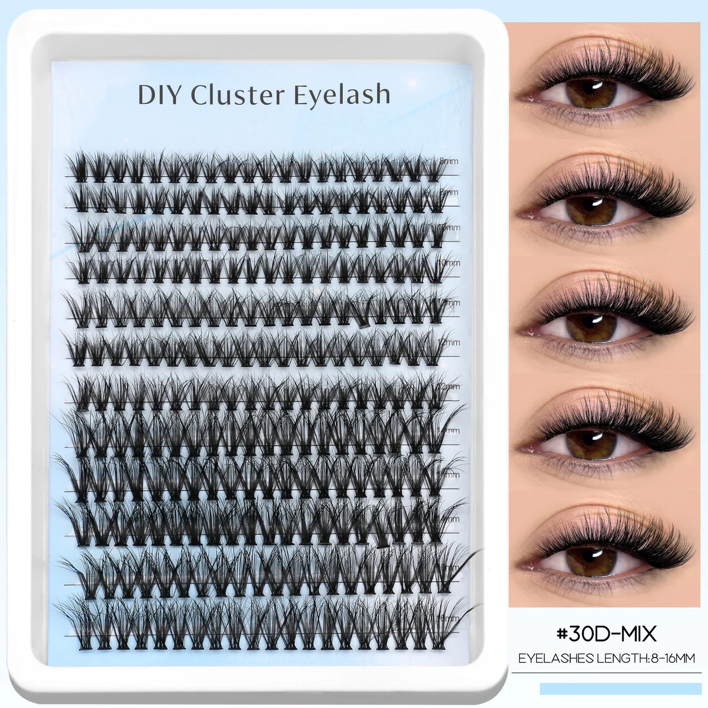 Faux Cils Effet Mink - Volume Naturel & Wispy