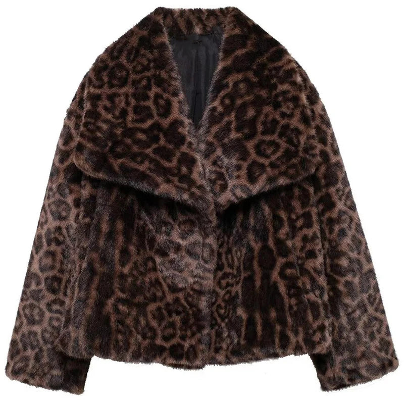 Manteau Fluffy Camel - Fourrure Confortable Hiver