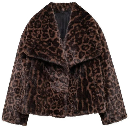 Manteau Fluffy Camel - Fourrure Confortable Hiver
