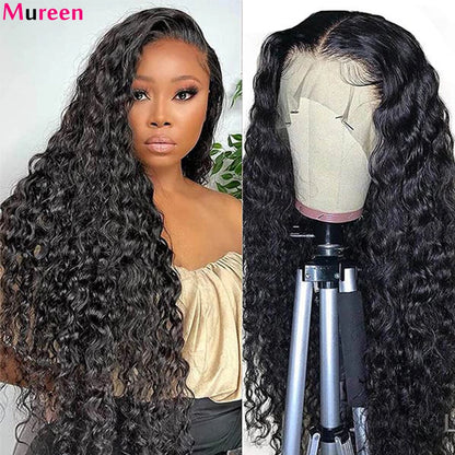 Perruque Deep Wave HD - Frontal Invisible, Effet Naturel