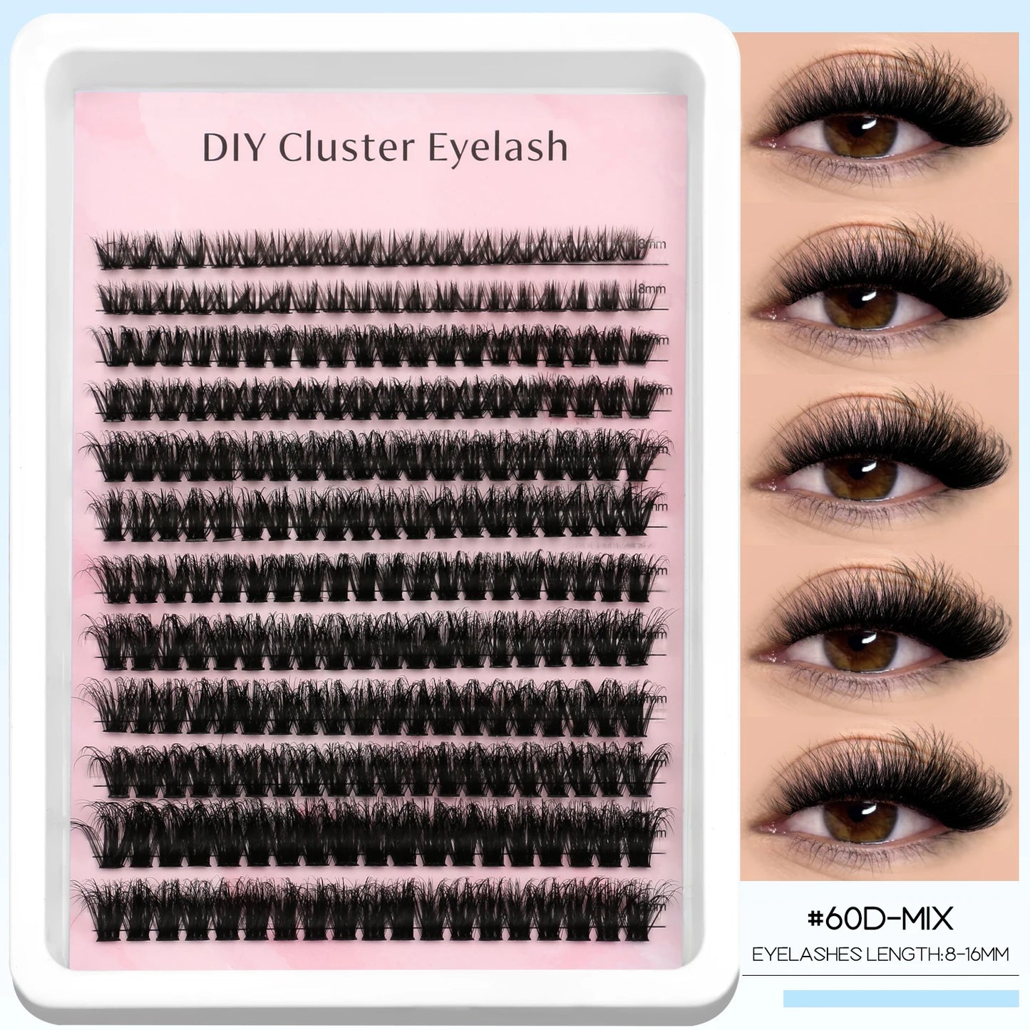 Faux Cils Effet Mink - Volume Naturel & Wispy