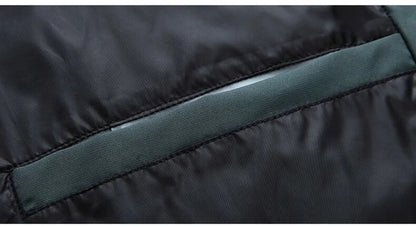 Doudoune Hiver Grise - Duvet de Canard, Coupe-Vent