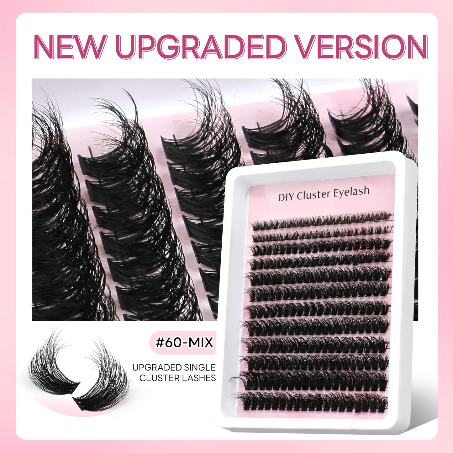 Faux Cils Effet Mink - Volume Naturel & Wispy