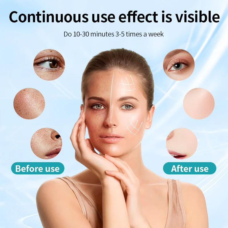 Masque LED 7 Couleurs - Thérapie Anti-Âge Professionnelle