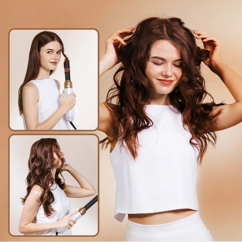 Styler 5-en-1 - Sèche-Cheveux, Lisseur & Boucles